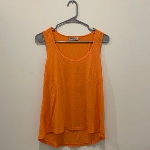 Michael Stars - Orange Tank Top/Muscle Tee